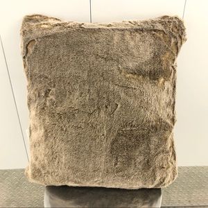 2 Restoration Hardware RH Luxe Faux Fur Pillows